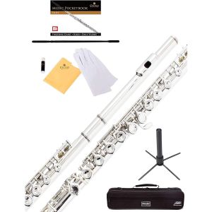 Mendini Closed Hole C Flute For Beginners