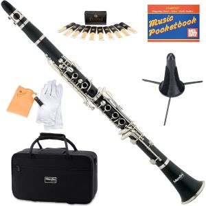 Mendini MCT-E+SD+PB ABS B Flat Clarinet